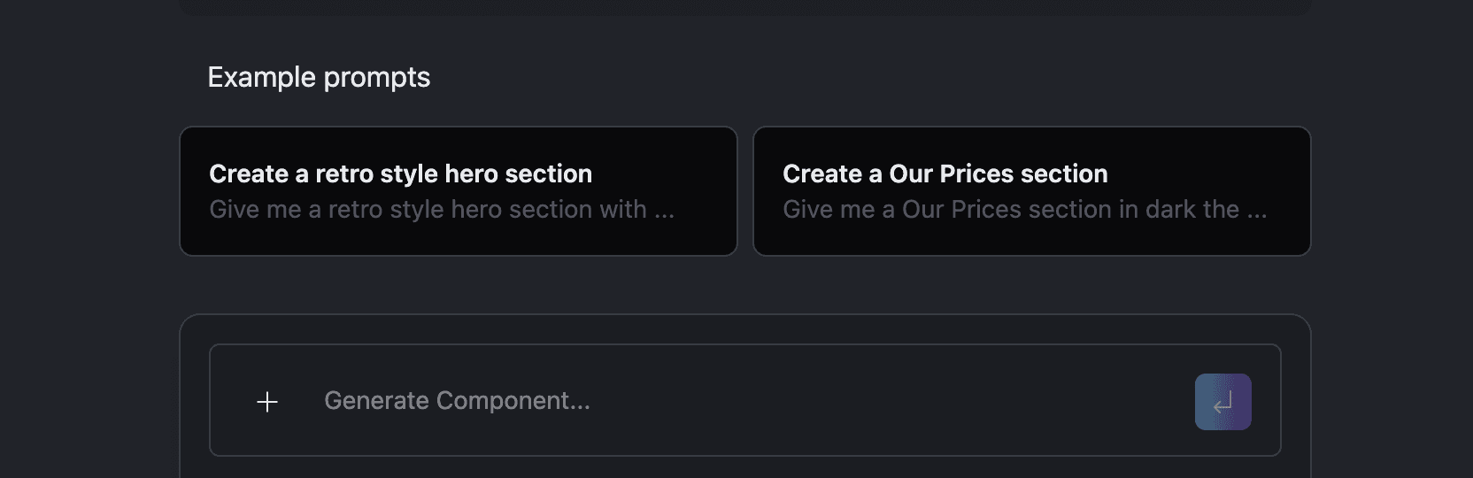 Blutui AI Components textbox